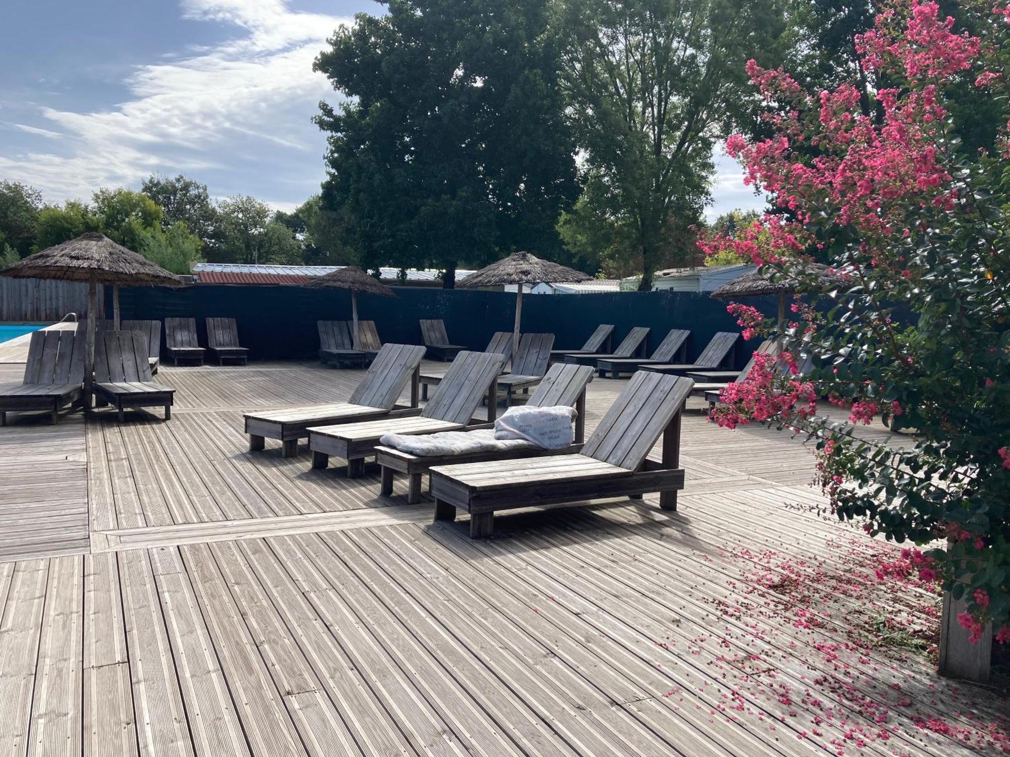 Mobilhome 6 Places - Mimizan - Camping La Lande Eksteriør billede